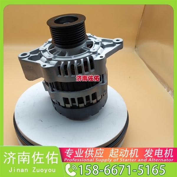 湖北HG1500099015启动机D12Y2-3701100 XCMG XE17 4JG1 发电机