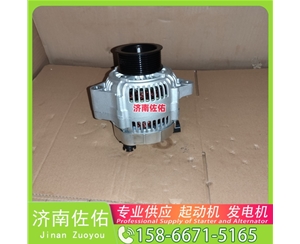 湖北发电机 1002408546启动机3921403 Zoomlion ZLJ5419THB WP13
